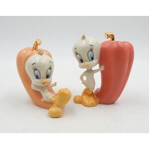 Lenox Collections Tweety Bird 2003 Salt & Pepper Shakers 24K Accent Warner Bros